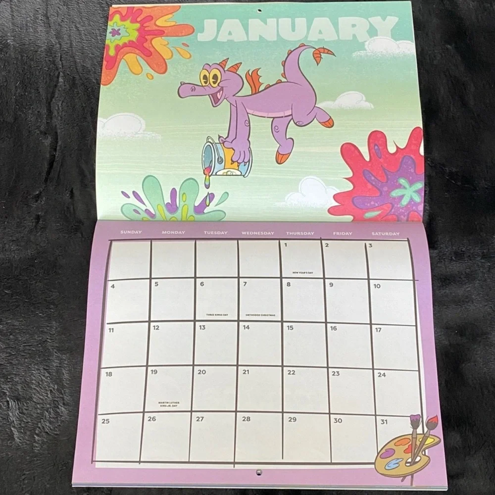 Disney World Annual Passholder calendar and sticker set - Picture 4 of 4